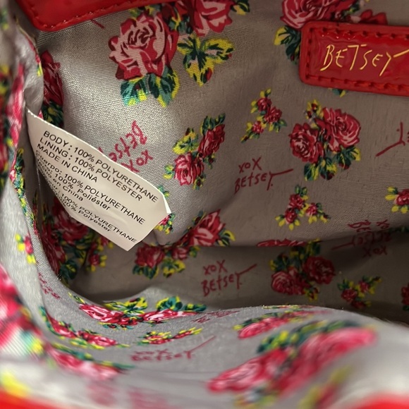 Betsy Johnson red bag:STOLEN - Picture 10 of 16